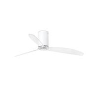 Ventilatore da soffitto bianco opaco della Lorefar modello FARO 32039 Diametro 128 cm 3 pale e telecomando 6 velocità incluso