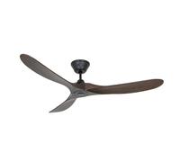 Ventilatore da soffitto CasaFan 315217 Eco Genuino 152cm Noce Nero DC Telecomando