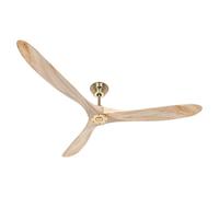 Ventilatore da soffitto CasaFan 318018 Eco Genuino 180cm Ottone/Madera Naturale DC