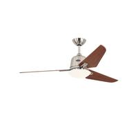 Ventilatore da soffitto CasaFan Eco Aviatos BN-KI DC luce telecomando ciliegio/cromo