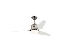 Ventilatore da soffitto CasaFan Eco Aviatos BN-NB DC con luce e telecomando 24W