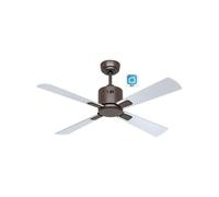 Ventilatore da soffitto CasaFan Eco Neo III 103cm WiFi bronzo argento wengé