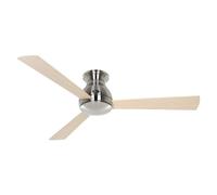 Ventilatore da soffitto CasaFan Eco Pallas 142 BN-AH/BU motore 27W luce telecomando