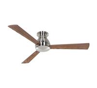 Ventilatore da soffitto CasaFan Eco Pallas 142 BN-EA/NB motore 27W luce telecomando