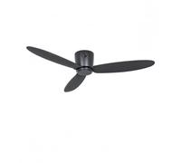 Ventilatore da soffitto CasaFan Eco Plano II 132cm 29W Nero con telecomando