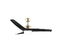 Ventilador de techo CECOTEC Cecotec Deckenventilator mit Beleuchtung EnergySilence Aero 560 GoldBlack