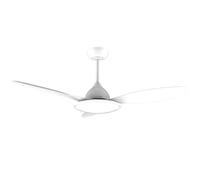 Ventilatore da soffitto Cecotec EnergySilence 4800 Light White 48" LED 36W DC telecomando