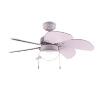 Ventilatore da soffitto Cecotec EnergySilence Aero 3600 Vision Full 50W 36" con luce e 6 pale reversibili Purple