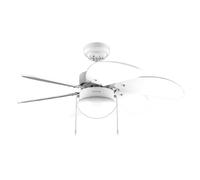 Ventilatore da soffitto Cecotec EnergySilence Aero 3600 Vision Full White 50W luce 6 pale