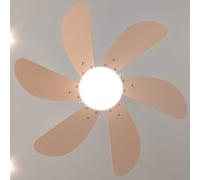 Cecotec EnergySilence Aero 3600 Vision Ventilatore da soffitto arancione con luce 50W