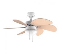 Cecotec EnergySilence Aero 3600 Vision Ventilatore da soffitto arancione con luce 50W
