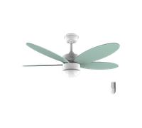 Cecotec Ventilatore da soffitto con luce EnergySilence Aero 4260 – 42" 40W DC, 6 velocità – Mint