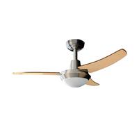 Ventilatore da soffitto Cecotec Energysilence Aero 480 106 cm metallo e legno - Nouvo