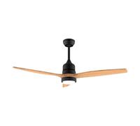 Ventilatore da soffitto Cecotec EnergySilence Aero 5230 40W con luce, 6 velocità, telecomando, timer e design legno chiaro