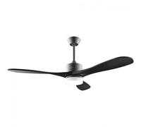 Ventilatore da Soffitto Cecotec EnergySilence Aero 5290 Stone Pro DC, LED, 52", 5 Velocità, Nero