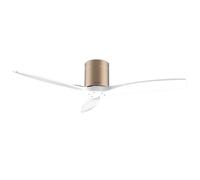 Ventilatore da soffitto Cecotec EnergySilence Aero 5500 Aqua Goldwhite 40W WiFi IP44 132 cm