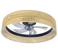 Ventilatore da soffitto CECOTEC EnergySilence LampAero 600 Beige Design