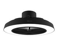 Cecotec Ventilatore da Soffitto con Luce EnergySilence LampAero 600 InsideBlack. Luce a LED, 20 W, Diametro 50 cm, Telecomando, Timer Fino a 8 Ore, 3 Velocità, 5 Pale, Estate/Inverno