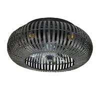 Cecotec Ventilatore da Soffitto con Luce EnergySilence LampAero 600 Natural DarkWood. Paralume in Legno Bicolore, 20 W, Lampada Inclusa, Telecomando, Timer 8 Ore, 3 Velocità, 5 Pale, Estate/Inverno