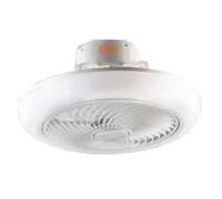 VENTILATORE DA SOFFITTO CON LUCE Ø 40 cm, 5 Pale - 20 Watt