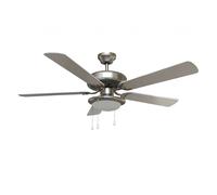 Ventilatore da soffitto 132cm 5 pale con luce, 65W, 3 velocità