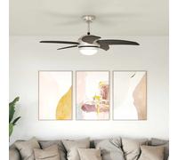 Ventilatore da soffitto con luce e telecomando Ø 110 cm