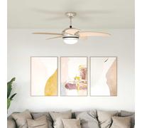 Ventilatore da soffitto con luce e telecomando Ø 110 cm Sonoma
