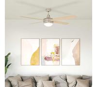 Ventilatore da soffitto con luce e telecomando Ø 130 cm Sonoma