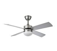 Ventilatore da Soffitto con Luce Fabrilamp Sofia Motore DC Timer Telecomando