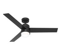 Ventilatore Da Soffitto Con Luce Greenville Nero 132CM Con Telecomando [EEK: Non valutato]