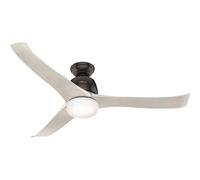 Ventilatore da Soffitto con Luce Harmony 137 CM Bronzo Ventola Telecomando [EEK: Inaditato]