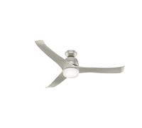 Ventilatore da Soffitto con Luce Harmony 137 CM Nichel Ventola Telecomando [EEK: Inaditato]