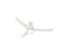 Ventilatore da Soffitto con Luce Harmony 137 CM Weißer Ventola Telecomando [EEK: Inaditato]