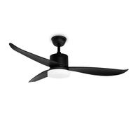 Orbegozo CP 102132 Ventilatore da soffitto con luce LED Nero