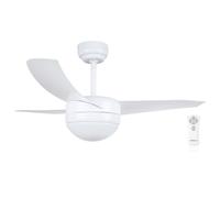 Ventilatore da soffitto Orbegozo CP 88105 - Diametro 105 cm - Telecomando - Potenza 60 W - Risparmio energetico - Silenzioso