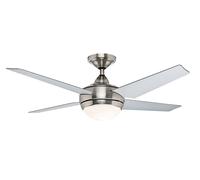 Ventilatore da Soffitto con Luce Sonic Nichel Soggiorno Telecomando [EEK: Inaditato]