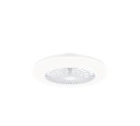 VENTILATORE DA SOFFITTO CON PLAFONIERA LED E TELECOMANDO AMIGO