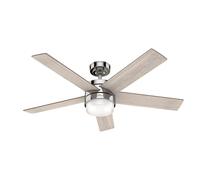Ventilatore Da Soffitto Con Telecomando Claudette 132 Cm Per Soggiorno Con Luce [EEK: Non valutato]
