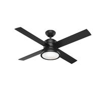 Ventilatore da Soffitto con Telecomando Loki Nero Ventilatore Illuminazione E27 [EEK: Non valutato]