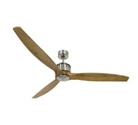 Ventilatore da soffitto DC con telecomando Akmani cromato 152 cm... [EEK: Non classificato]