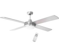 Ventilatore soffitto parete DCG 4 pale luce lampada VECRD40TL telecomando Rotex