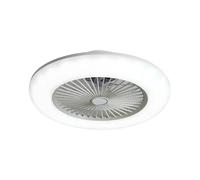 VENTILATORE DA SOFFITTO E PLAFONIERA 62W LAMPADARIO LED 3 PALE TELECOMANDO TIMER [EEK: A]