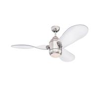 Ventilatore da Soffitto Energiespar Con Lampada LED e Telecomando Josef Nichel [EEK: F]