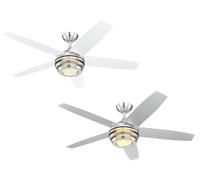 Ventilatore da Soffitto Energiespar Con Lampada LED e Telecomando Viviana 132 CM