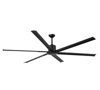 Faro ANDROS XXL Ventilatore nero DC - nero acciaio 33414A