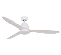 Ventilatore da Soffitto Energiespar Lampada LED Telecomando Whitehaven Dc Bianco [EEK: A]