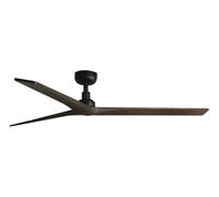Ventilatore da Soffitto Energiespar & Telecomando Airpor Nero Noce Dc 150 CM [EEK: Non valutato]