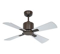 Ventilatore da Soffitto Energiespar Telecomando Dc Ventola Eco Neo 92cm Bronzo