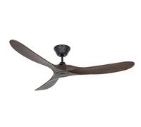 Ventilatore da Soffitto Energiespar Telecomando Eco Genuino Nero Noce Dc Ventola