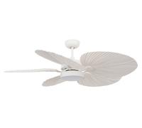Ventilatore da Soffitto Energiespar Telecomando Ventola Lampada LED Bali Bianco